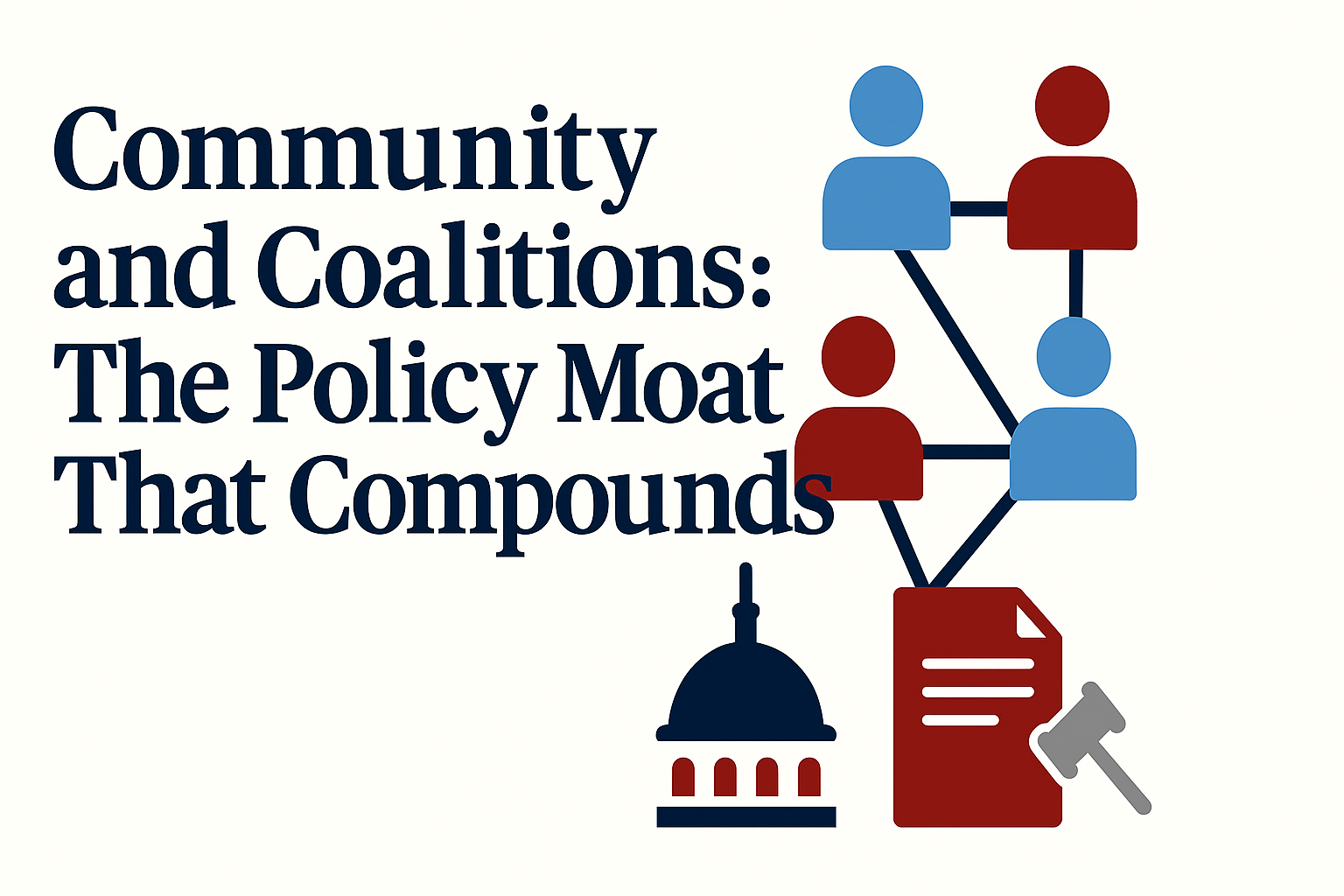 Community and Coalitions: The Policy Moat That Compounds