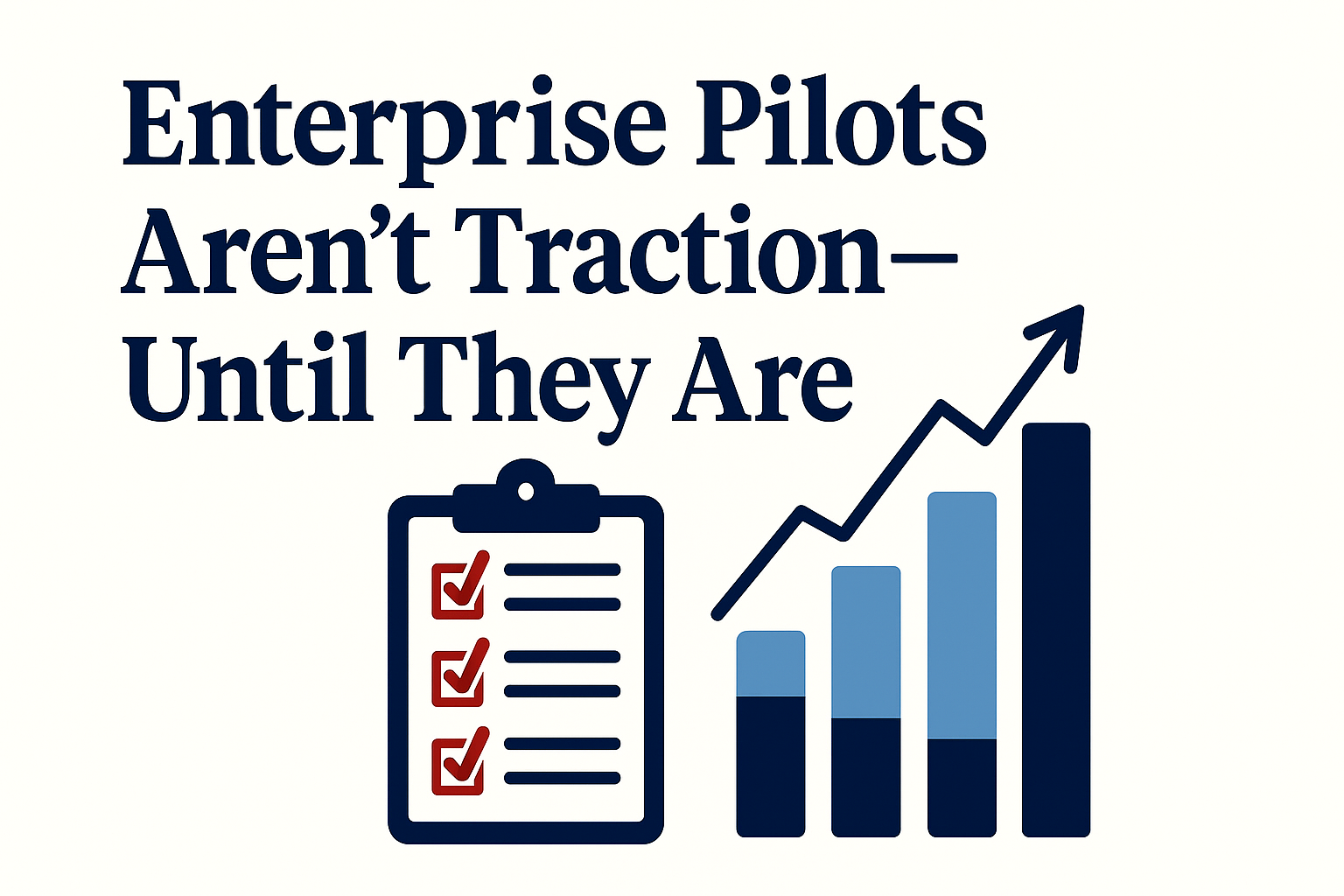 Enterprise Pilots Aren’t Traction — Until They Are